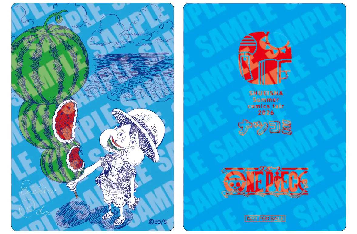 ナツコミ2026 メタキラカード ONE PIECE - Natsucomi 2026 MetaKira card ONE PIECE campaign visual
